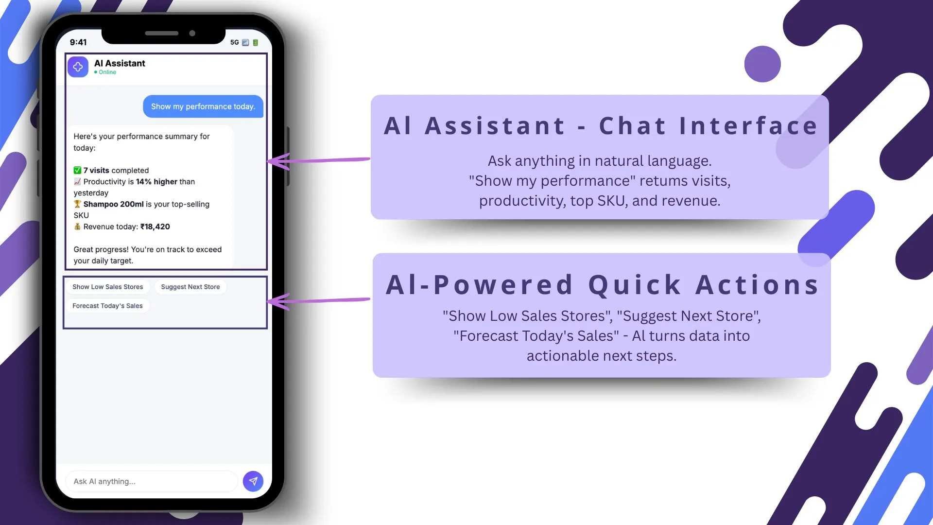 AI Assistant – Chat Interface