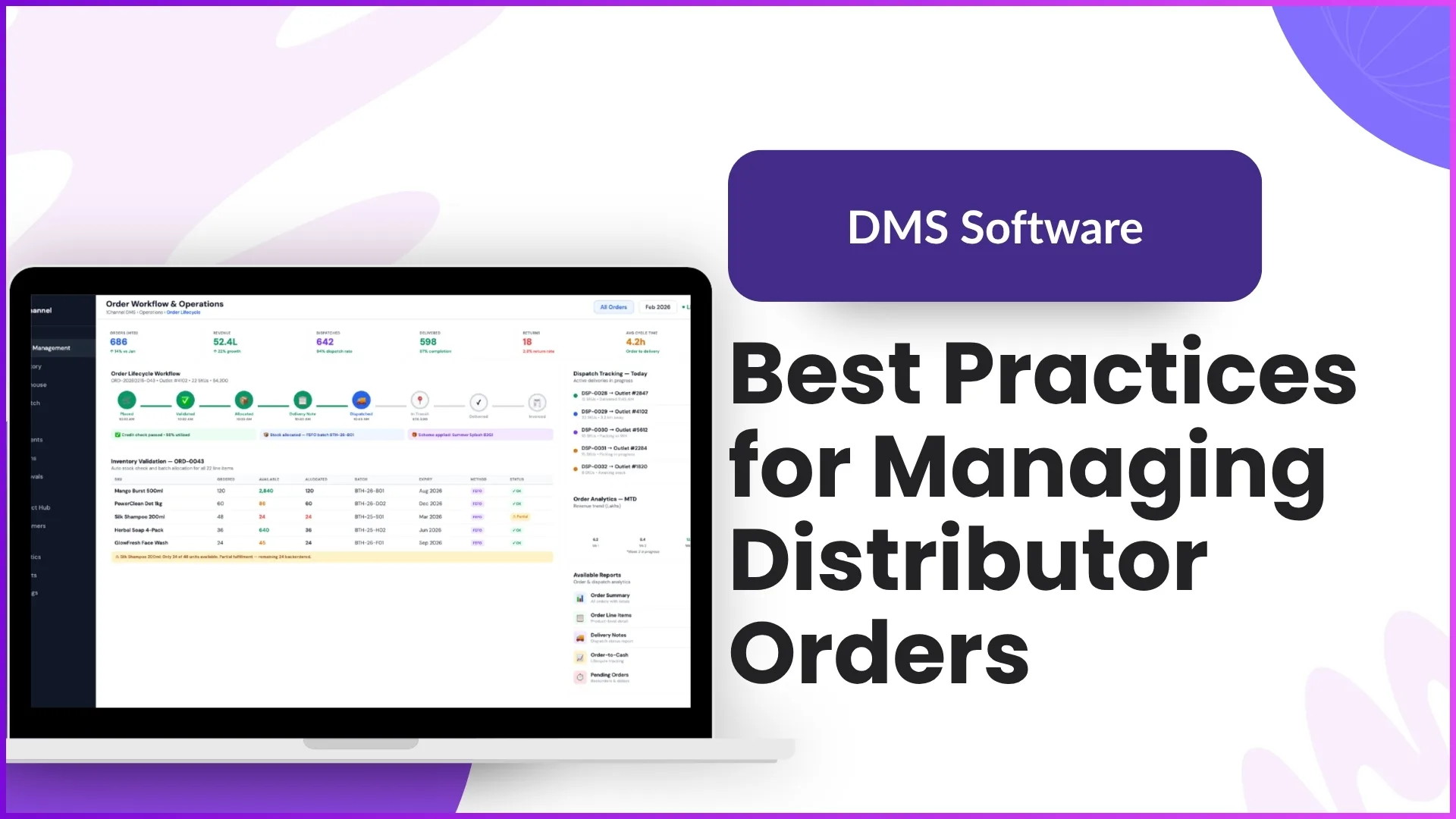 Structuring distributor order flow for Malaysian brands