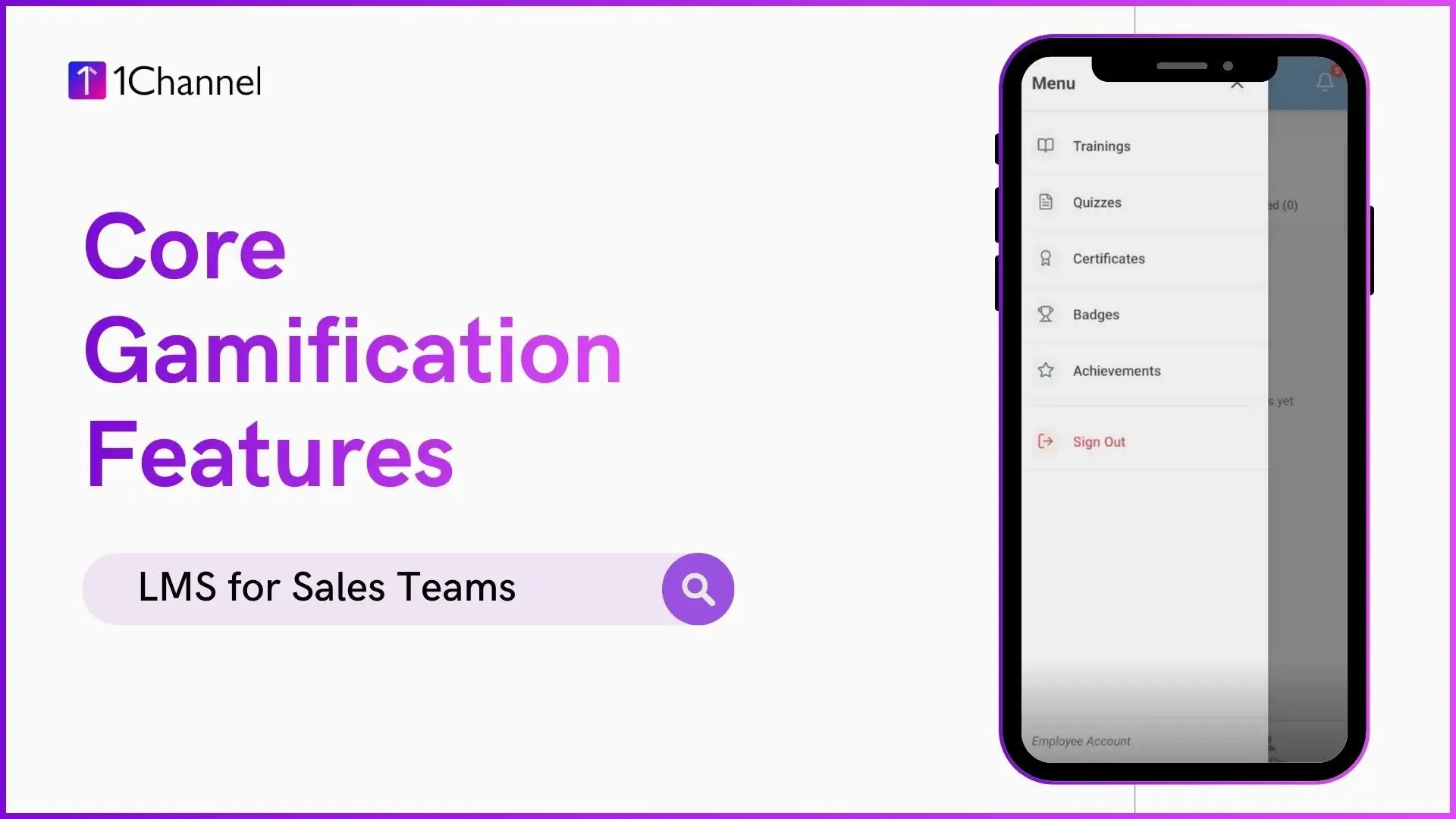 Core Gamification Features in an LMS for Sales Teams