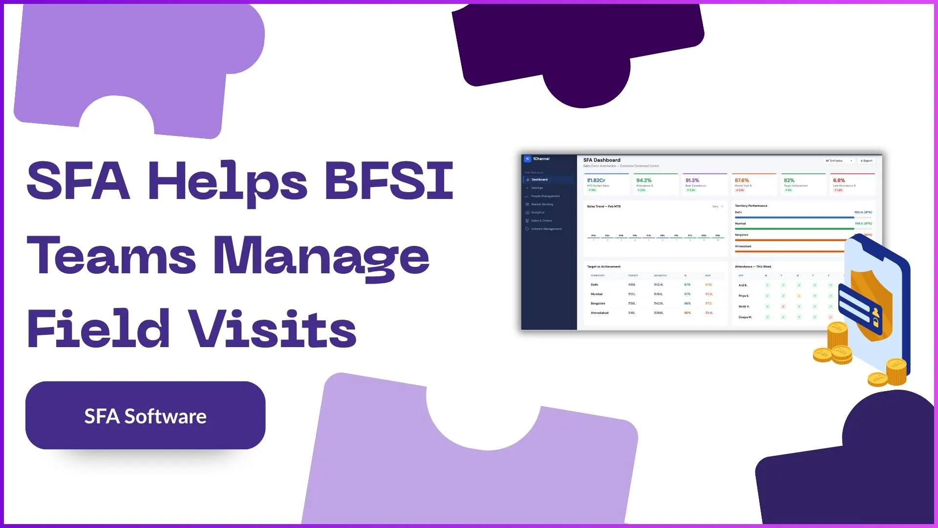 How Does SFA Help BFSI Teams Manage Field Visits