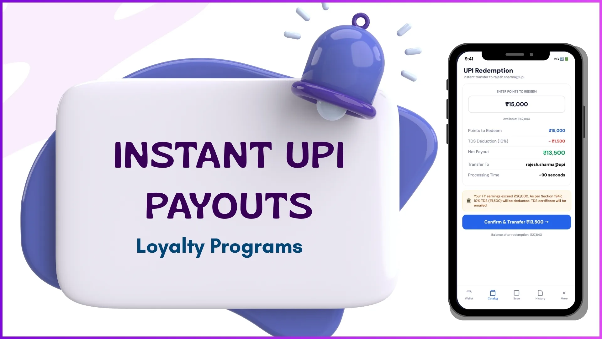 Instant UPI Payouts in Loyalty Programs