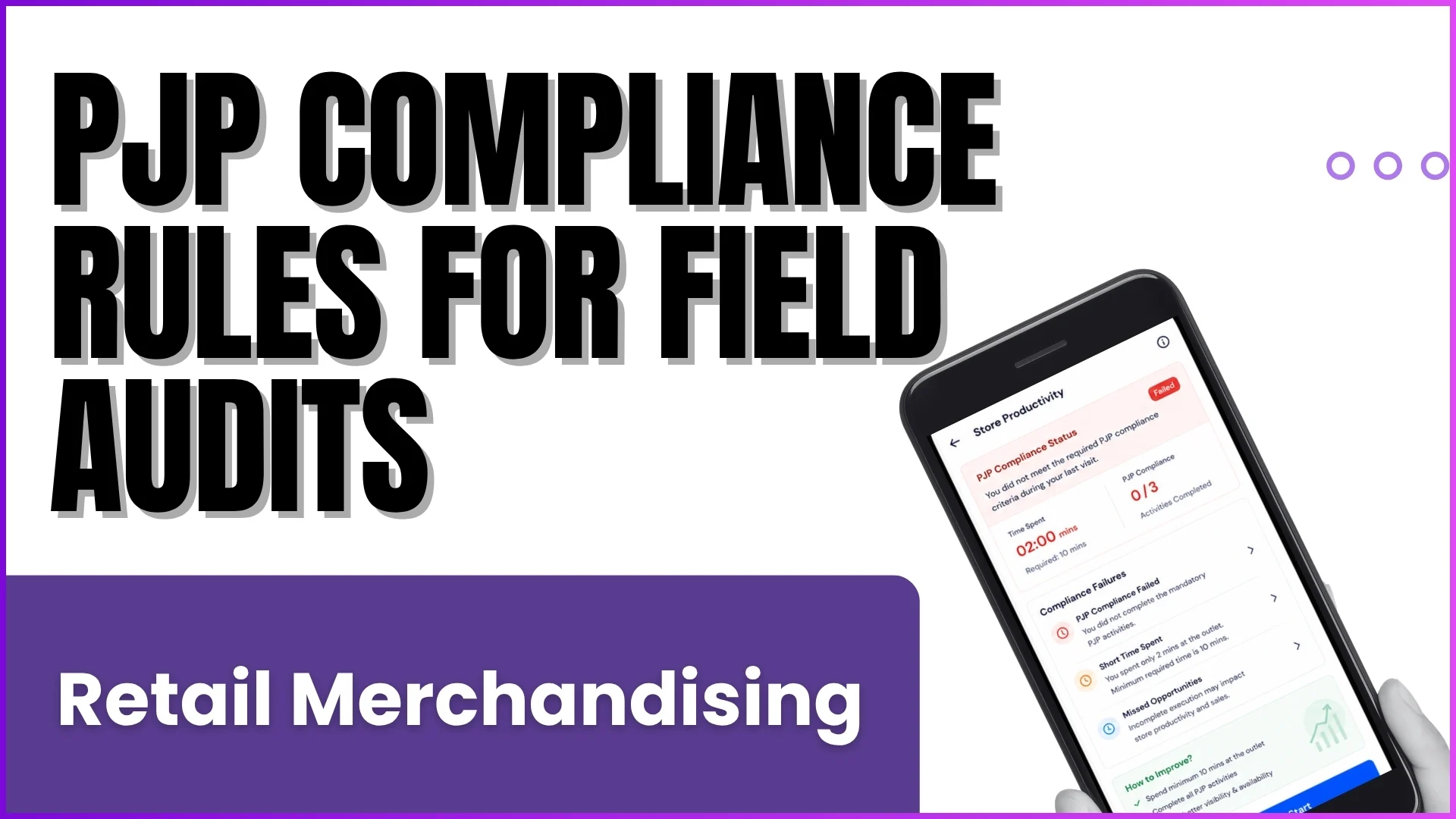 PJP Compliance Rules for Field Audits