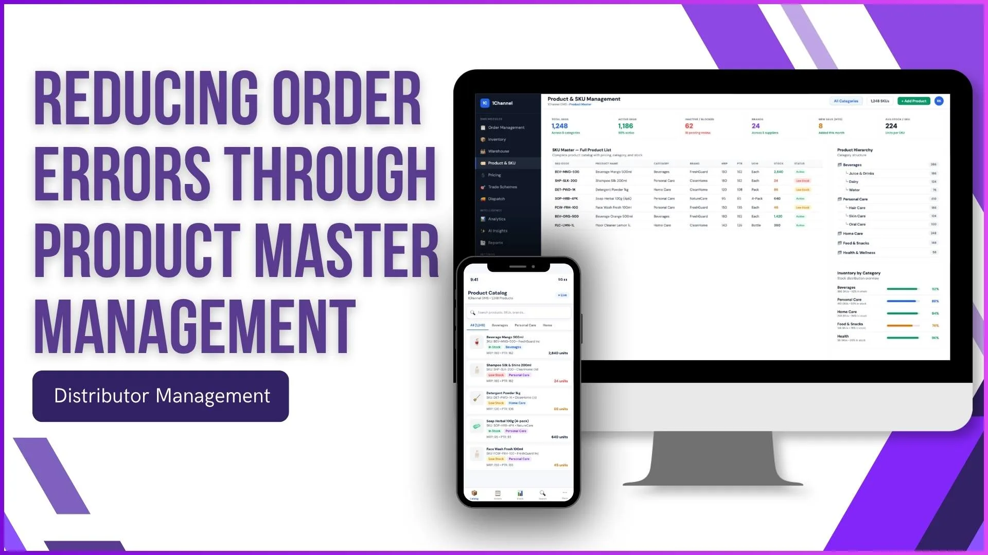 Reducing Order Errors Through Product Master Management
