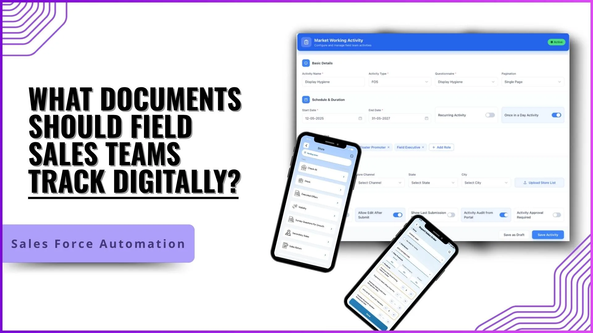 What Documents Should Field Sales Teams Track Digitally