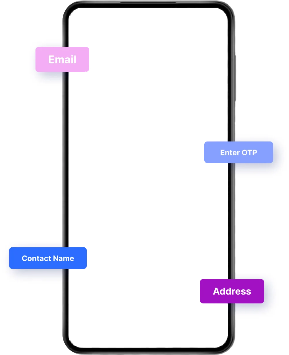 Mobile loyalty app interface
