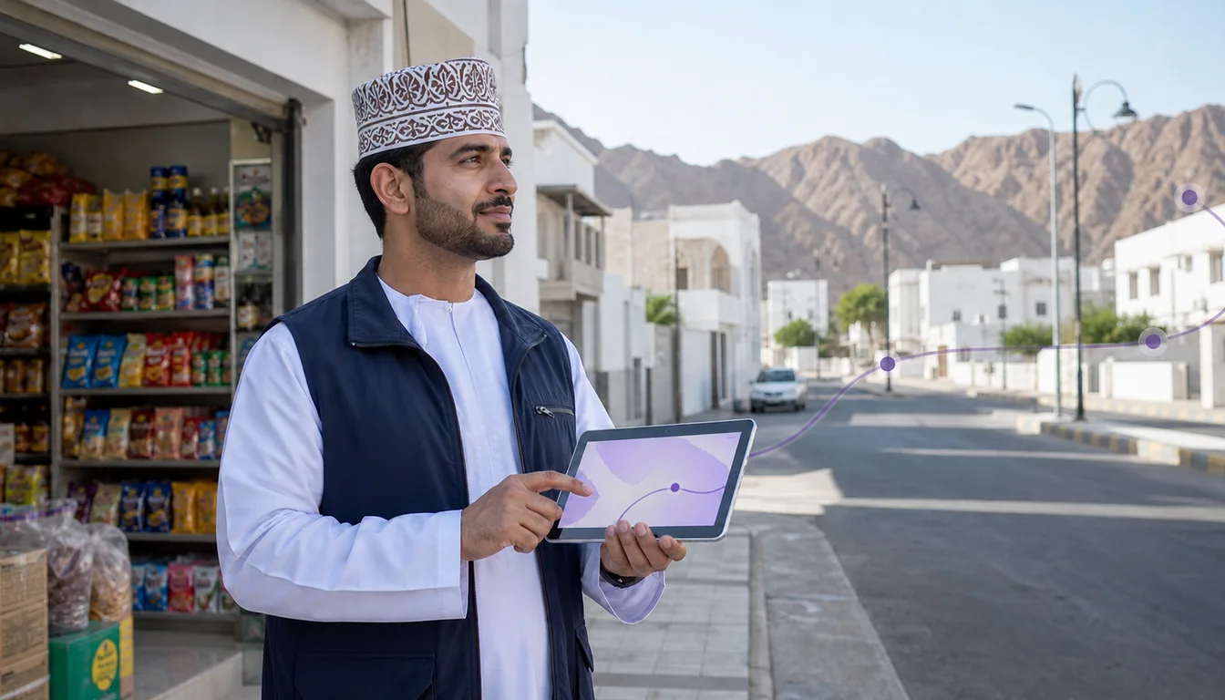 Field Sales Software Built for Oman's Dual-Channel, Multi-Governorate Retail Teams