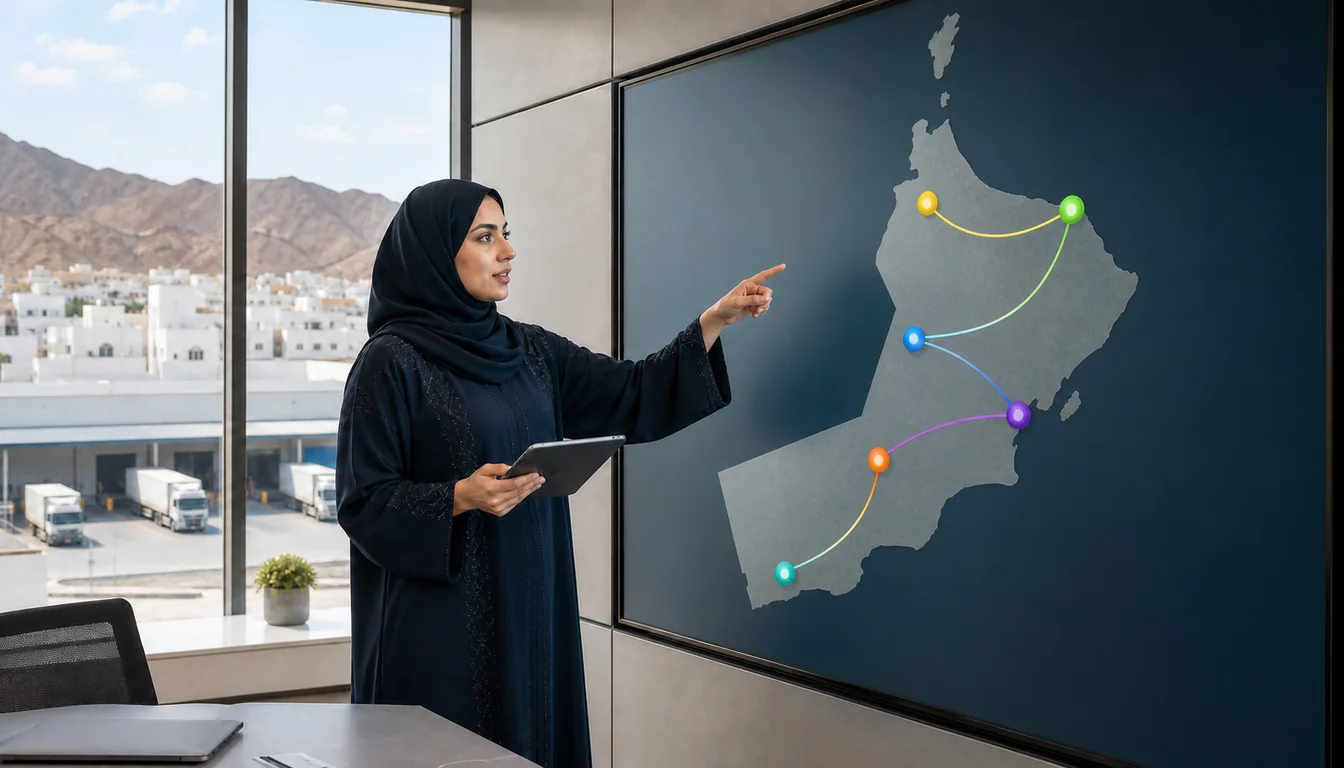 Territory Coverage Planning Across Oman's Governorates and Ports