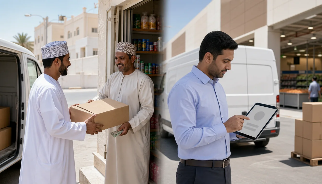 Van Sales vs Pre-Sales for Oman FMCG Distributors