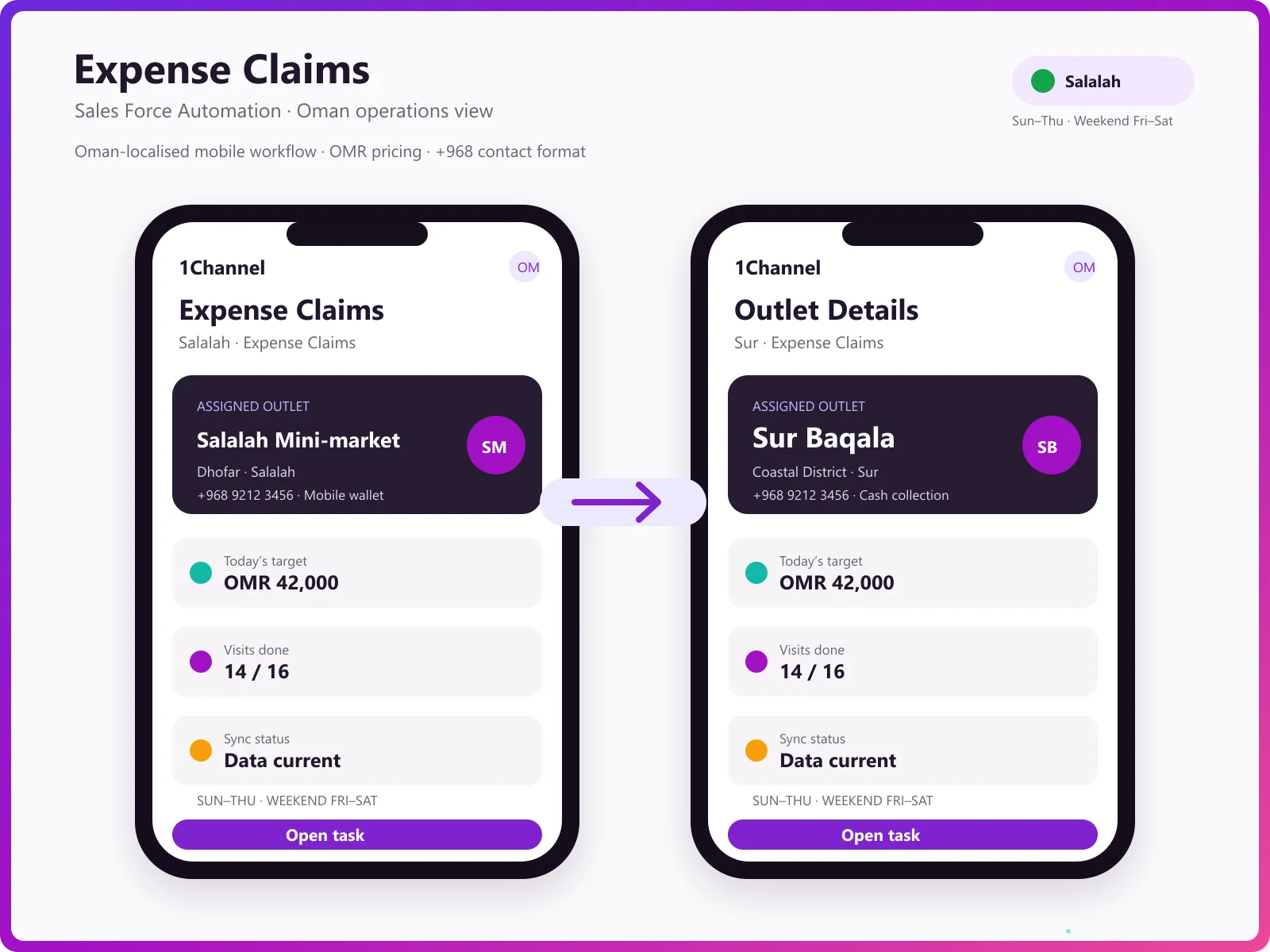 Mobile app receipt upload for field reimbursements