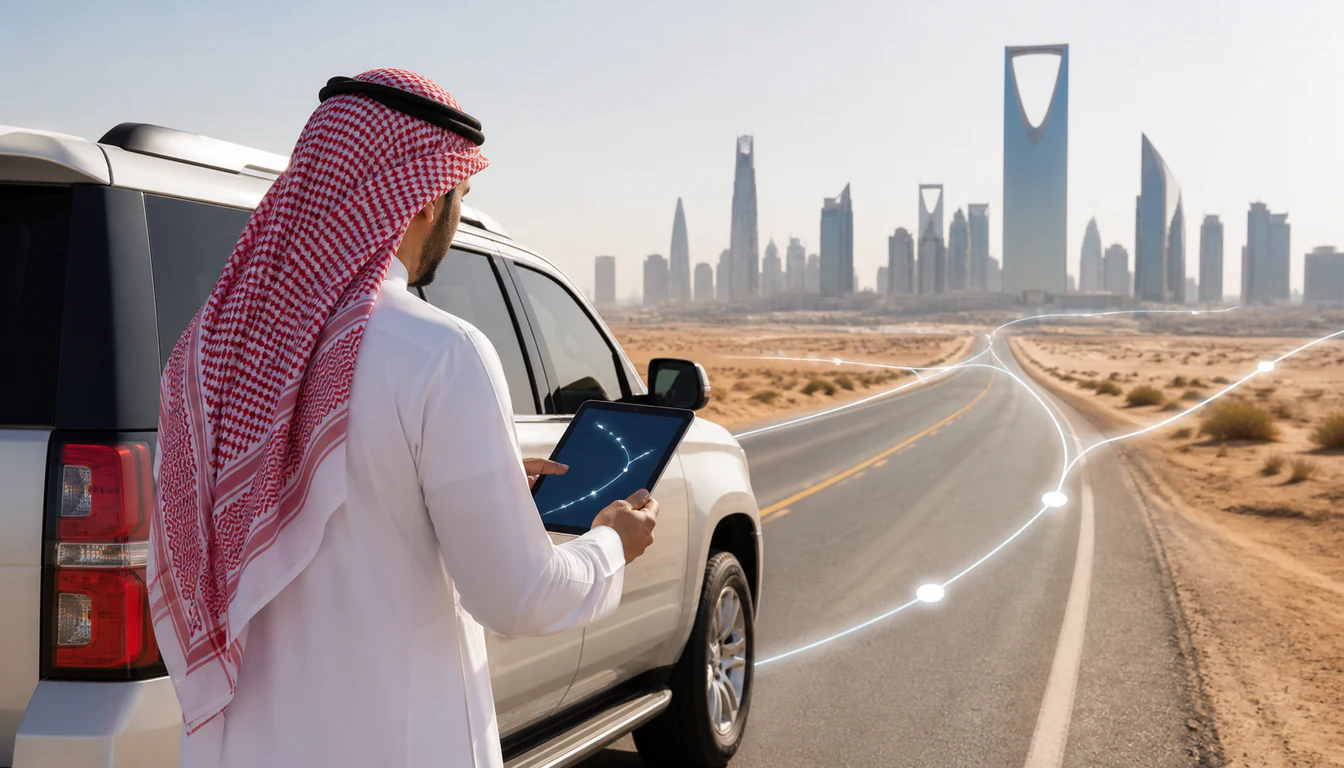 Beat Planning Across Saudi Arabia's Sprawling Routes and Desert Distances