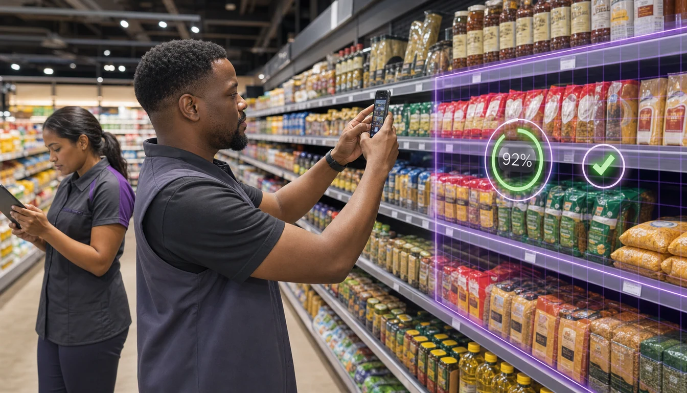Share of shelf and planogram compliance in South African modern trade
